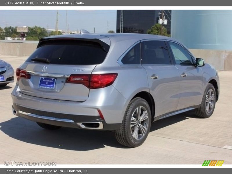 Lunar Silver Metallic / Ebony 2017 Acura MDX