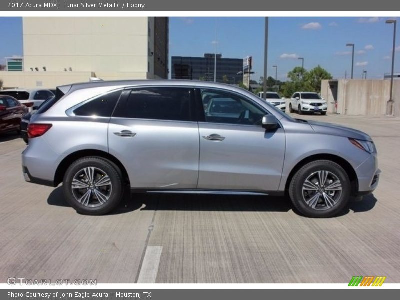 Lunar Silver Metallic / Ebony 2017 Acura MDX