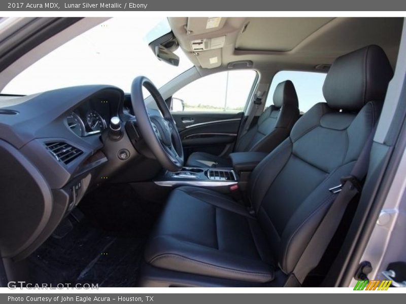 Lunar Silver Metallic / Ebony 2017 Acura MDX