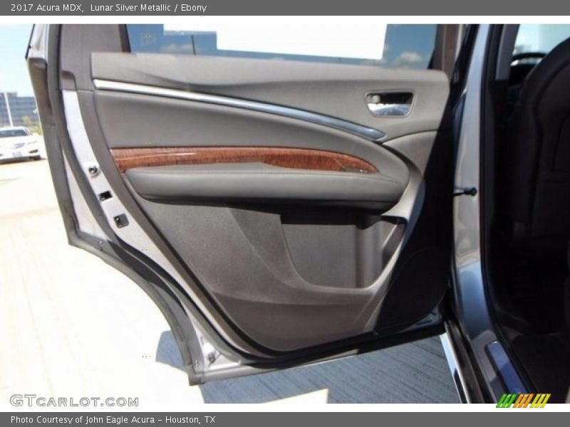 Lunar Silver Metallic / Ebony 2017 Acura MDX