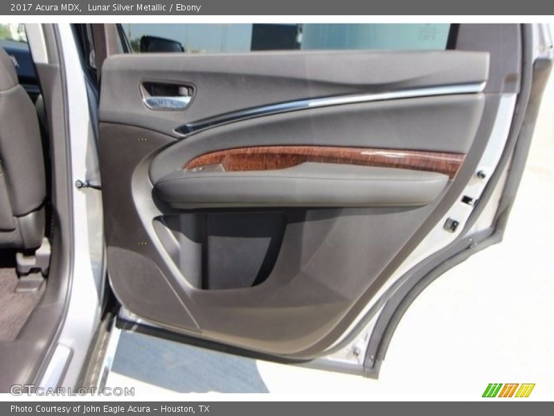 Lunar Silver Metallic / Ebony 2017 Acura MDX