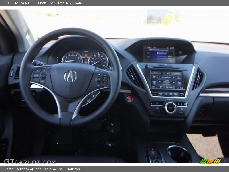 Lunar Silver Metallic / Ebony 2017 Acura MDX