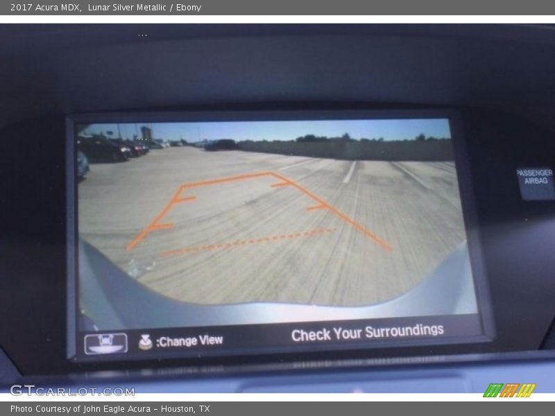 Lunar Silver Metallic / Ebony 2017 Acura MDX