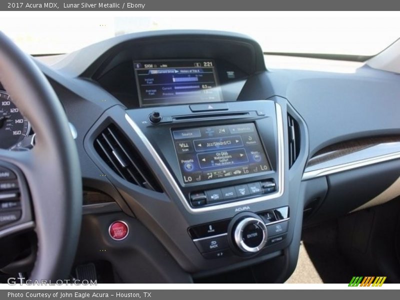 Lunar Silver Metallic / Ebony 2017 Acura MDX