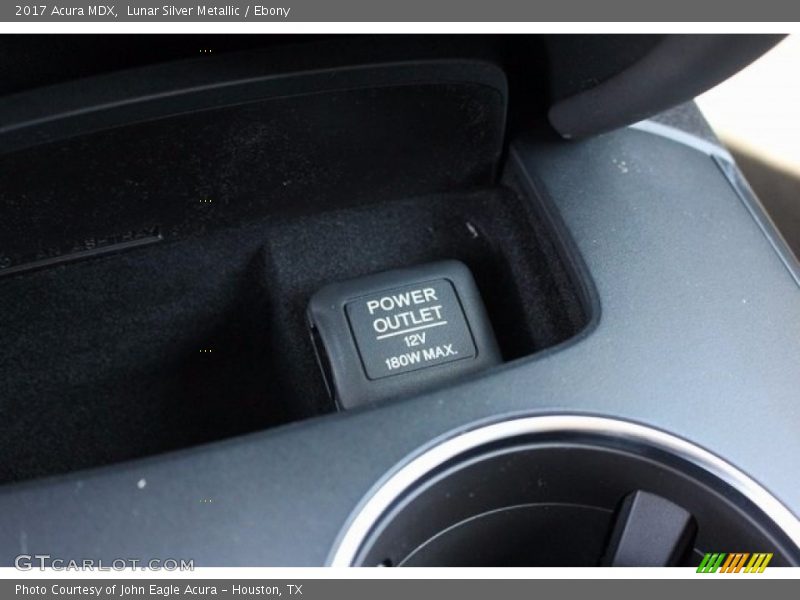 Lunar Silver Metallic / Ebony 2017 Acura MDX
