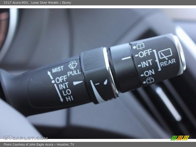 Lunar Silver Metallic / Ebony 2017 Acura MDX