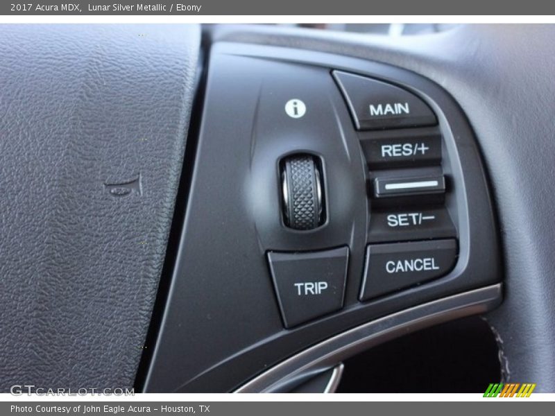 Lunar Silver Metallic / Ebony 2017 Acura MDX