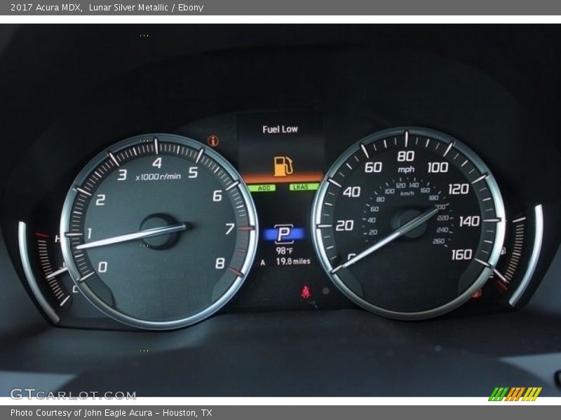 Lunar Silver Metallic / Ebony 2017 Acura MDX