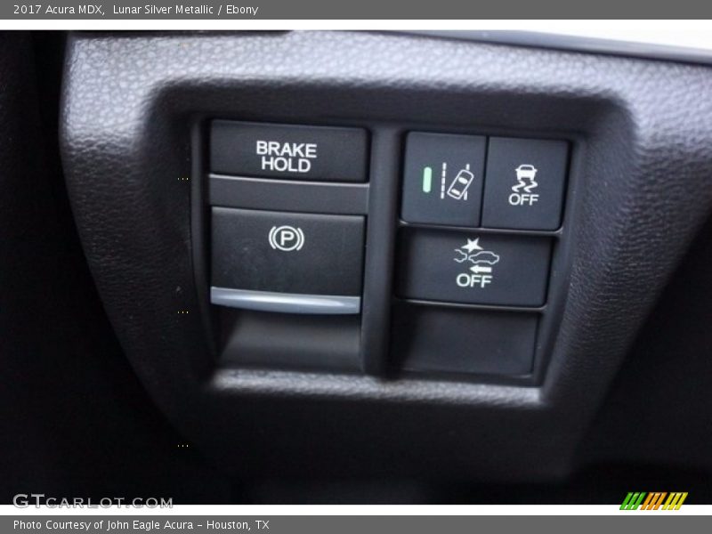 Lunar Silver Metallic / Ebony 2017 Acura MDX