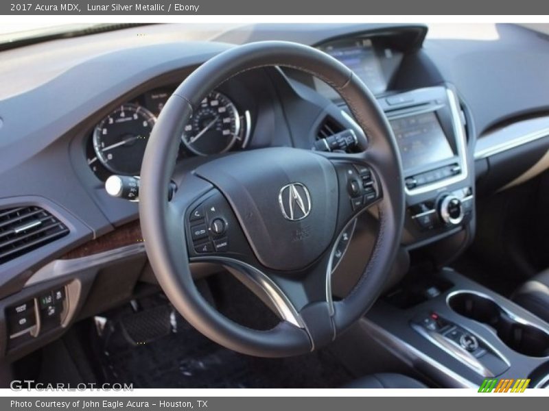 Lunar Silver Metallic / Ebony 2017 Acura MDX