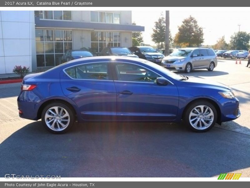 Catalina Blue Pearl / Graystone 2017 Acura ILX