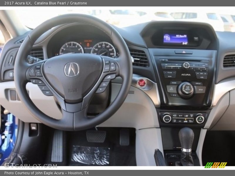 Catalina Blue Pearl / Graystone 2017 Acura ILX