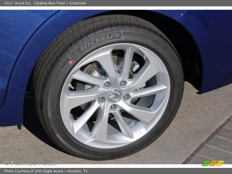 Catalina Blue Pearl / Graystone 2017 Acura ILX