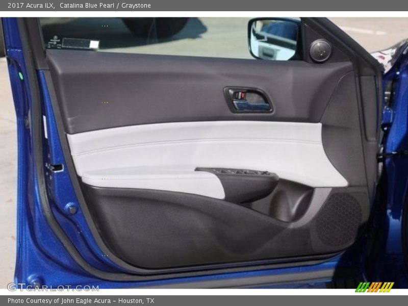 Catalina Blue Pearl / Graystone 2017 Acura ILX