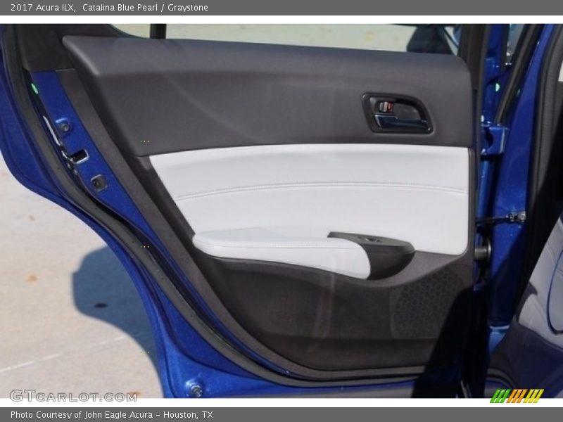 Catalina Blue Pearl / Graystone 2017 Acura ILX