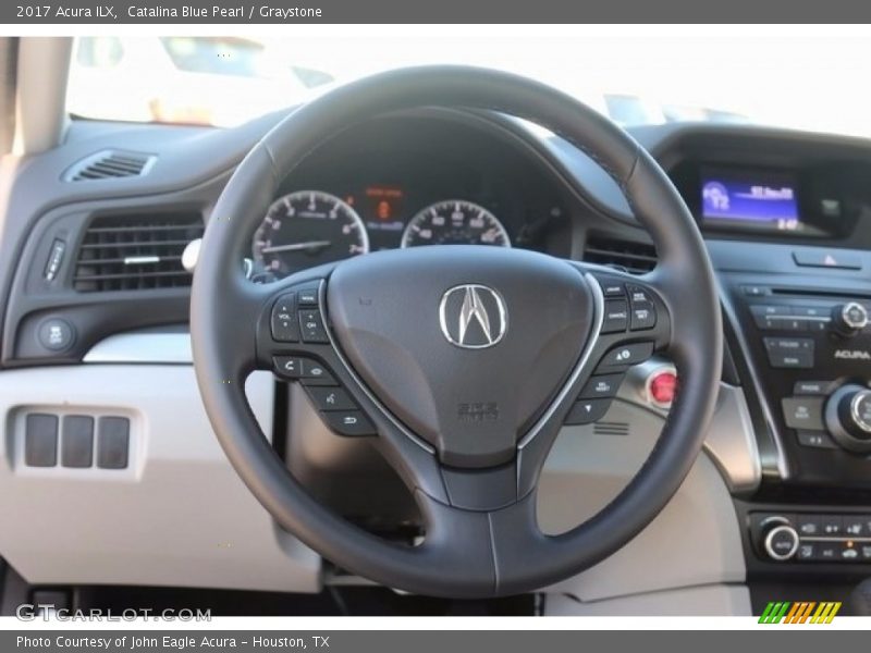 Catalina Blue Pearl / Graystone 2017 Acura ILX