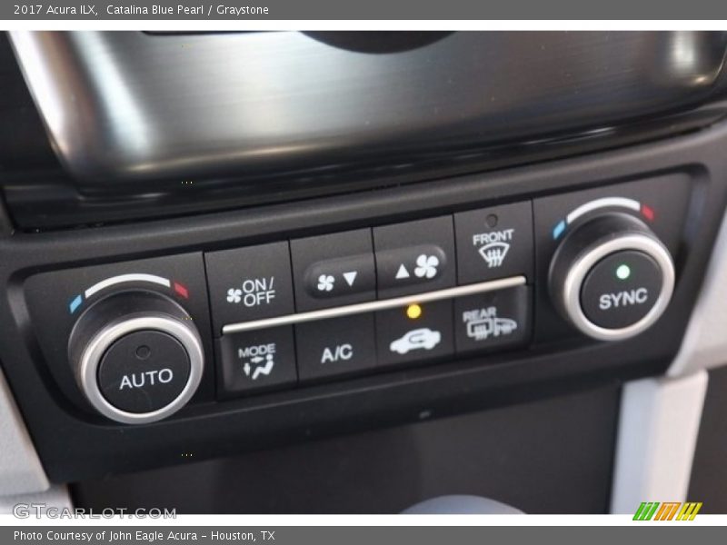 Catalina Blue Pearl / Graystone 2017 Acura ILX