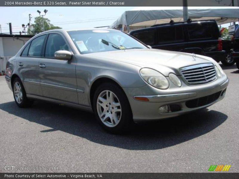 Pewter Silver Metallic / Charcoal 2004 Mercedes-Benz E 320 Sedan