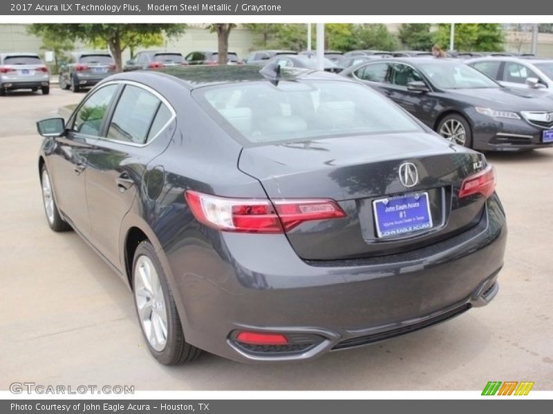 Modern Steel Metallic / Graystone 2017 Acura ILX Technology Plus