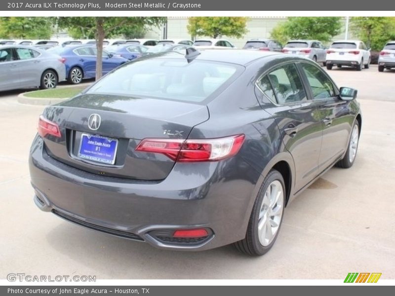 Modern Steel Metallic / Graystone 2017 Acura ILX Technology Plus