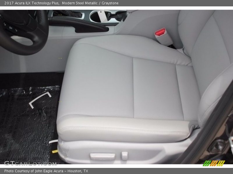 Modern Steel Metallic / Graystone 2017 Acura ILX Technology Plus