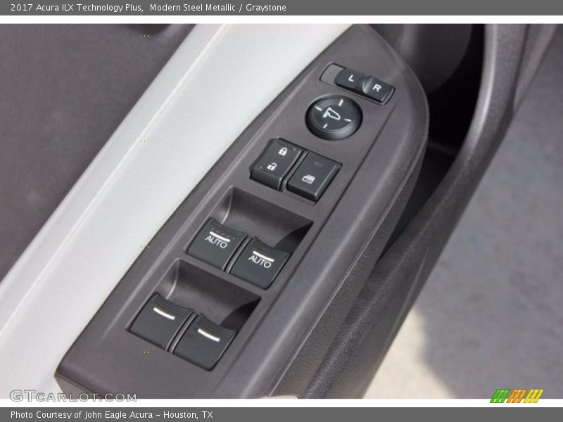 Modern Steel Metallic / Graystone 2017 Acura ILX Technology Plus