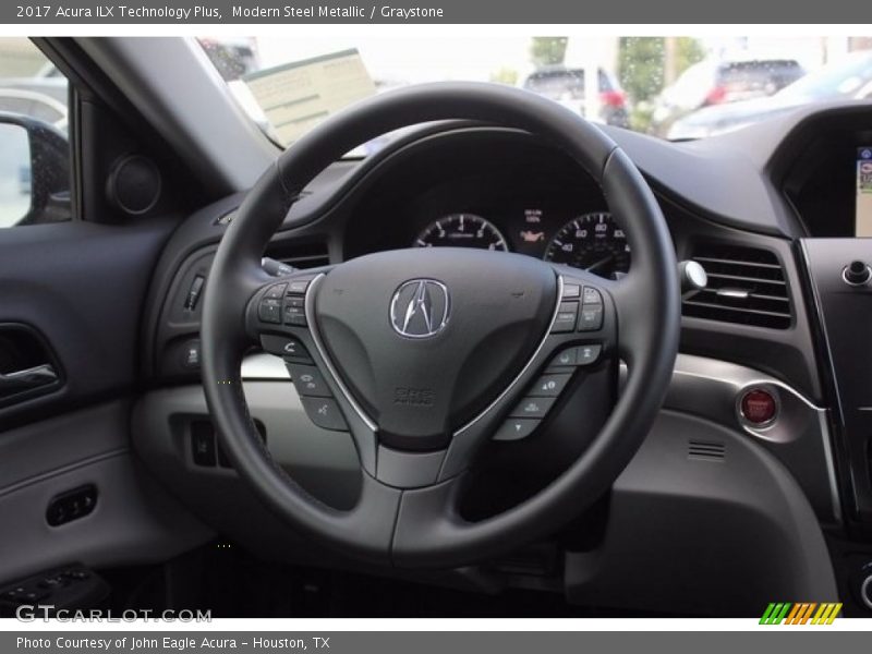 Modern Steel Metallic / Graystone 2017 Acura ILX Technology Plus