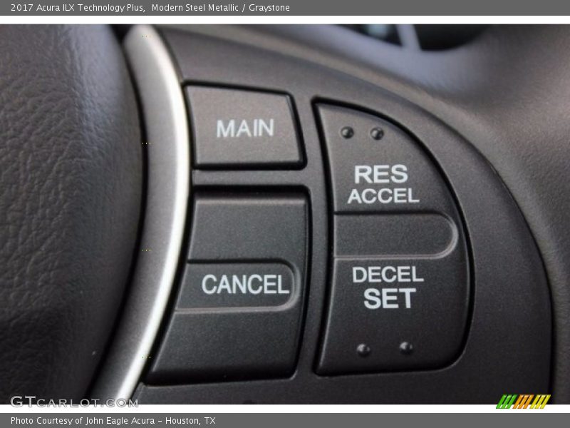 Modern Steel Metallic / Graystone 2017 Acura ILX Technology Plus
