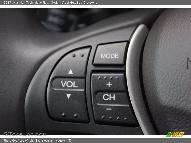 Modern Steel Metallic / Graystone 2017 Acura ILX Technology Plus