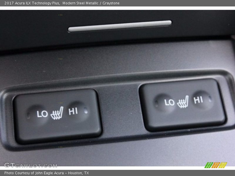 Modern Steel Metallic / Graystone 2017 Acura ILX Technology Plus