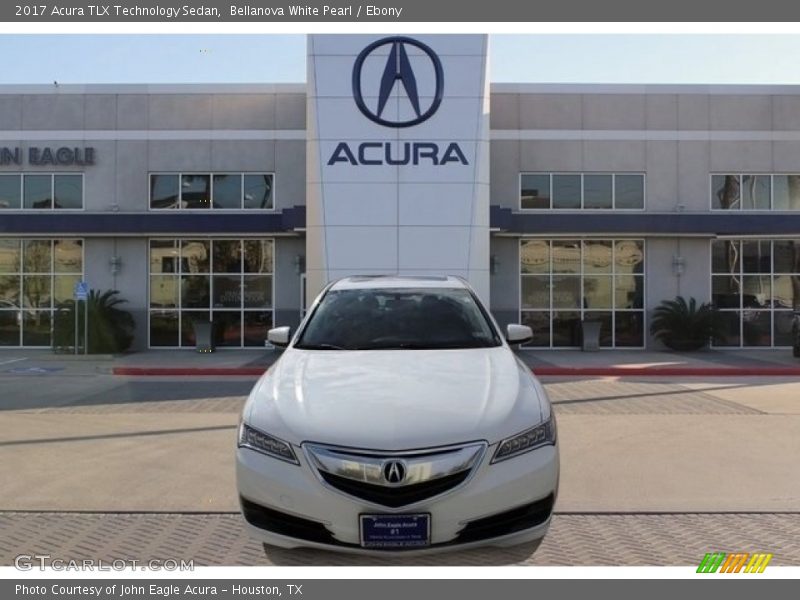 Bellanova White Pearl / Ebony 2017 Acura TLX Technology Sedan