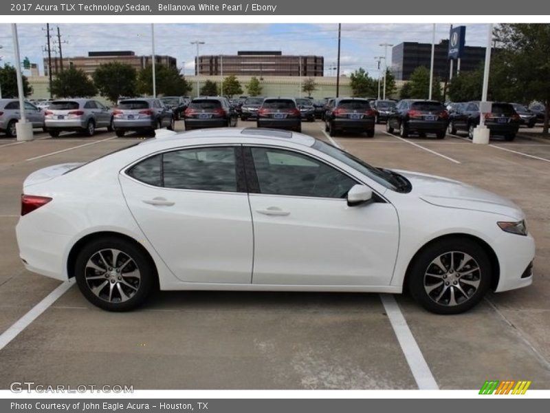 Bellanova White Pearl / Ebony 2017 Acura TLX Technology Sedan