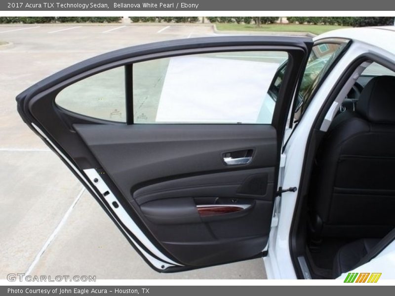 Bellanova White Pearl / Ebony 2017 Acura TLX Technology Sedan