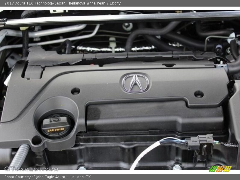 Bellanova White Pearl / Ebony 2017 Acura TLX Technology Sedan