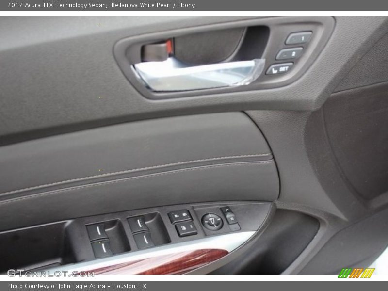 Bellanova White Pearl / Ebony 2017 Acura TLX Technology Sedan
