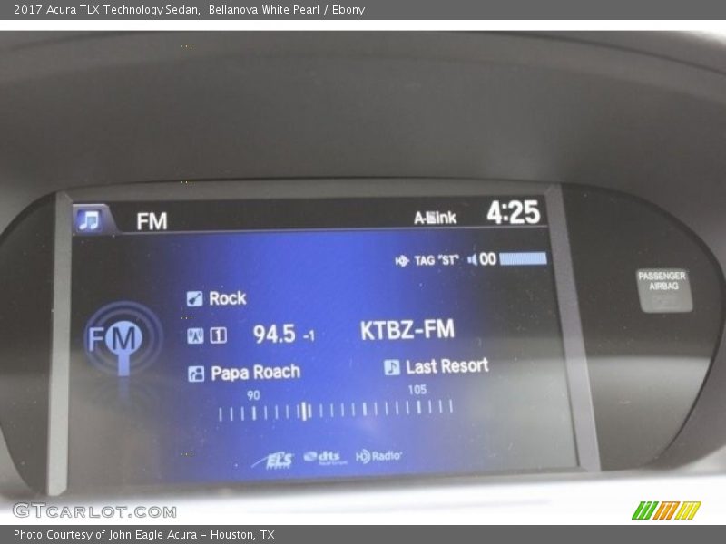 Bellanova White Pearl / Ebony 2017 Acura TLX Technology Sedan