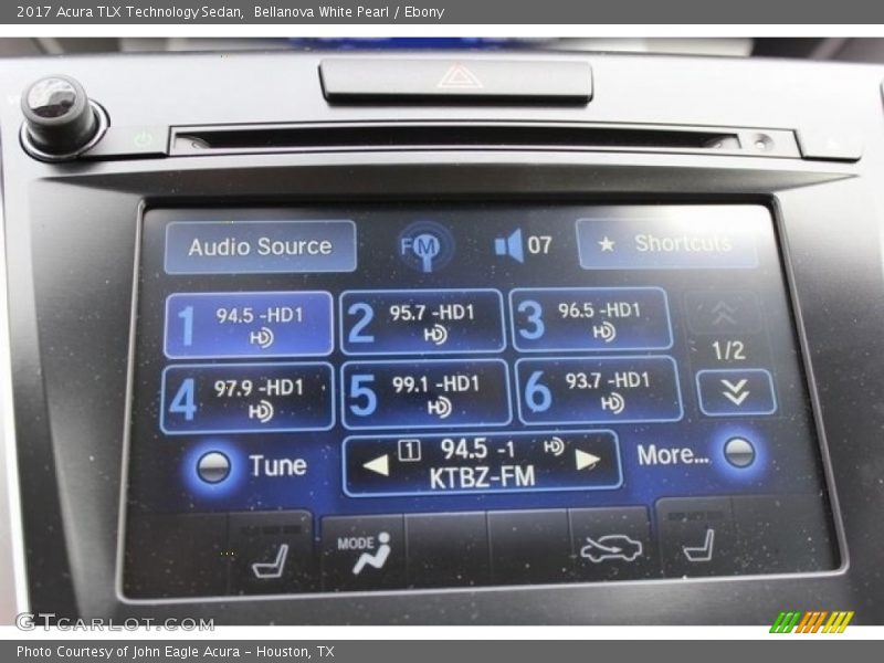 Bellanova White Pearl / Ebony 2017 Acura TLX Technology Sedan