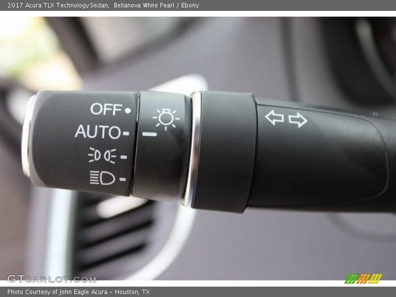 Bellanova White Pearl / Ebony 2017 Acura TLX Technology Sedan