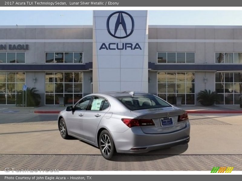 Lunar Silver Metallic / Ebony 2017 Acura TLX Technology Sedan