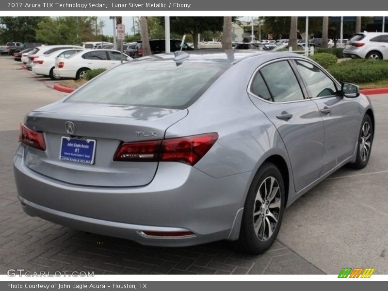 Lunar Silver Metallic / Ebony 2017 Acura TLX Technology Sedan