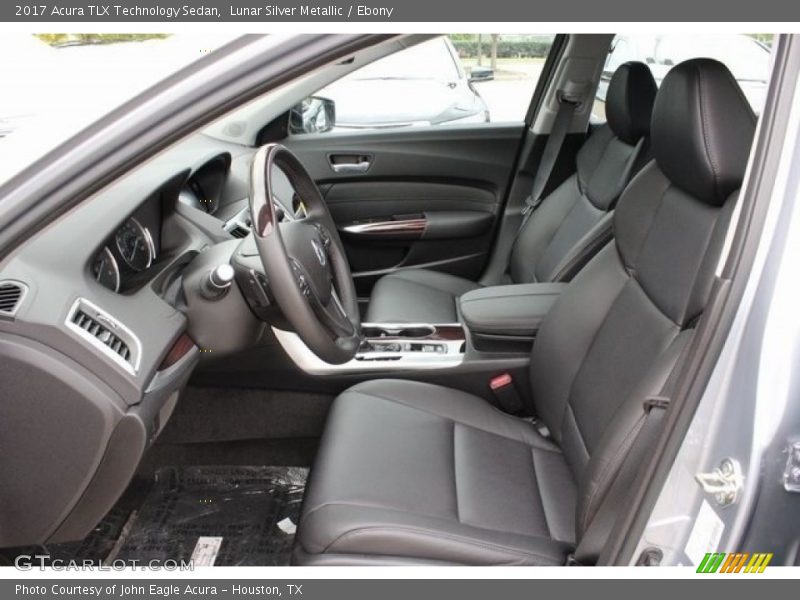 Lunar Silver Metallic / Ebony 2017 Acura TLX Technology Sedan