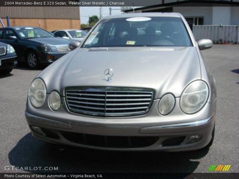 Pewter Silver Metallic / Charcoal 2004 Mercedes-Benz E 320 Sedan