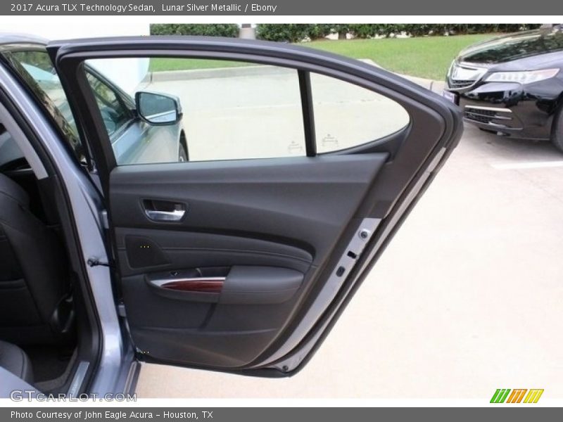 Lunar Silver Metallic / Ebony 2017 Acura TLX Technology Sedan