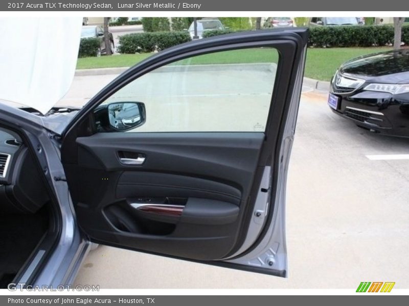 Lunar Silver Metallic / Ebony 2017 Acura TLX Technology Sedan