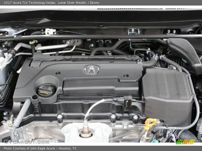 Lunar Silver Metallic / Ebony 2017 Acura TLX Technology Sedan