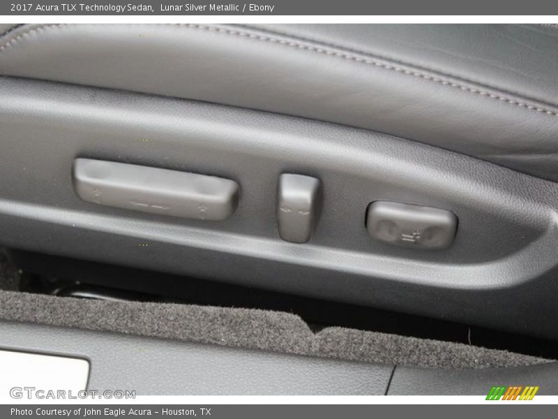 Lunar Silver Metallic / Ebony 2017 Acura TLX Technology Sedan