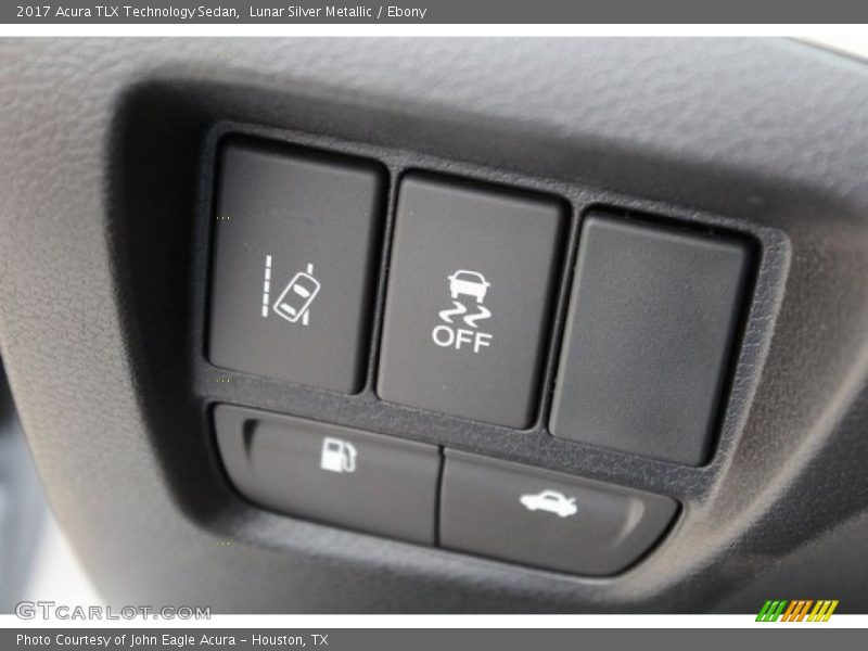 Lunar Silver Metallic / Ebony 2017 Acura TLX Technology Sedan