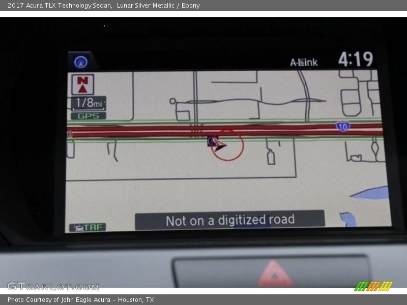 Lunar Silver Metallic / Ebony 2017 Acura TLX Technology Sedan