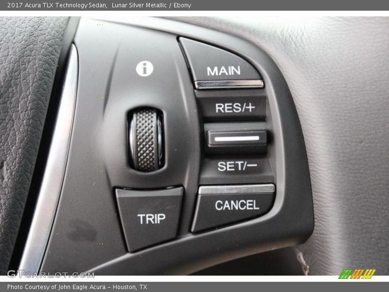 Lunar Silver Metallic / Ebony 2017 Acura TLX Technology Sedan