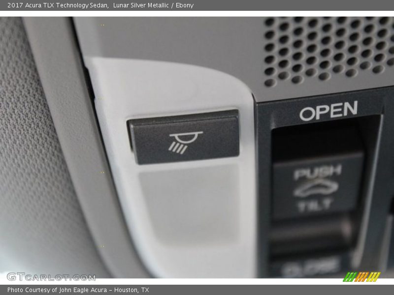 Lunar Silver Metallic / Ebony 2017 Acura TLX Technology Sedan
